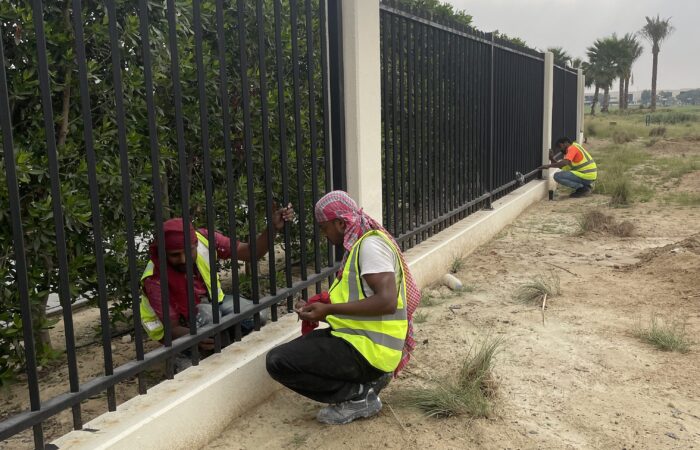 Damac Hills One Steel Fence Wall Supply and Installation interior design / home interior design / interior / home interior design /house interior design/interior decoration /interior decorator near me /modern home decor/living room design