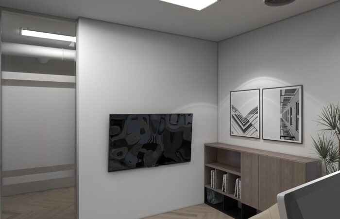 Manager Office -TV Wal interior design / home interior design / interior / home interior design /house interior design/interior decoration /interior decorator near me /modern home decor/living room design